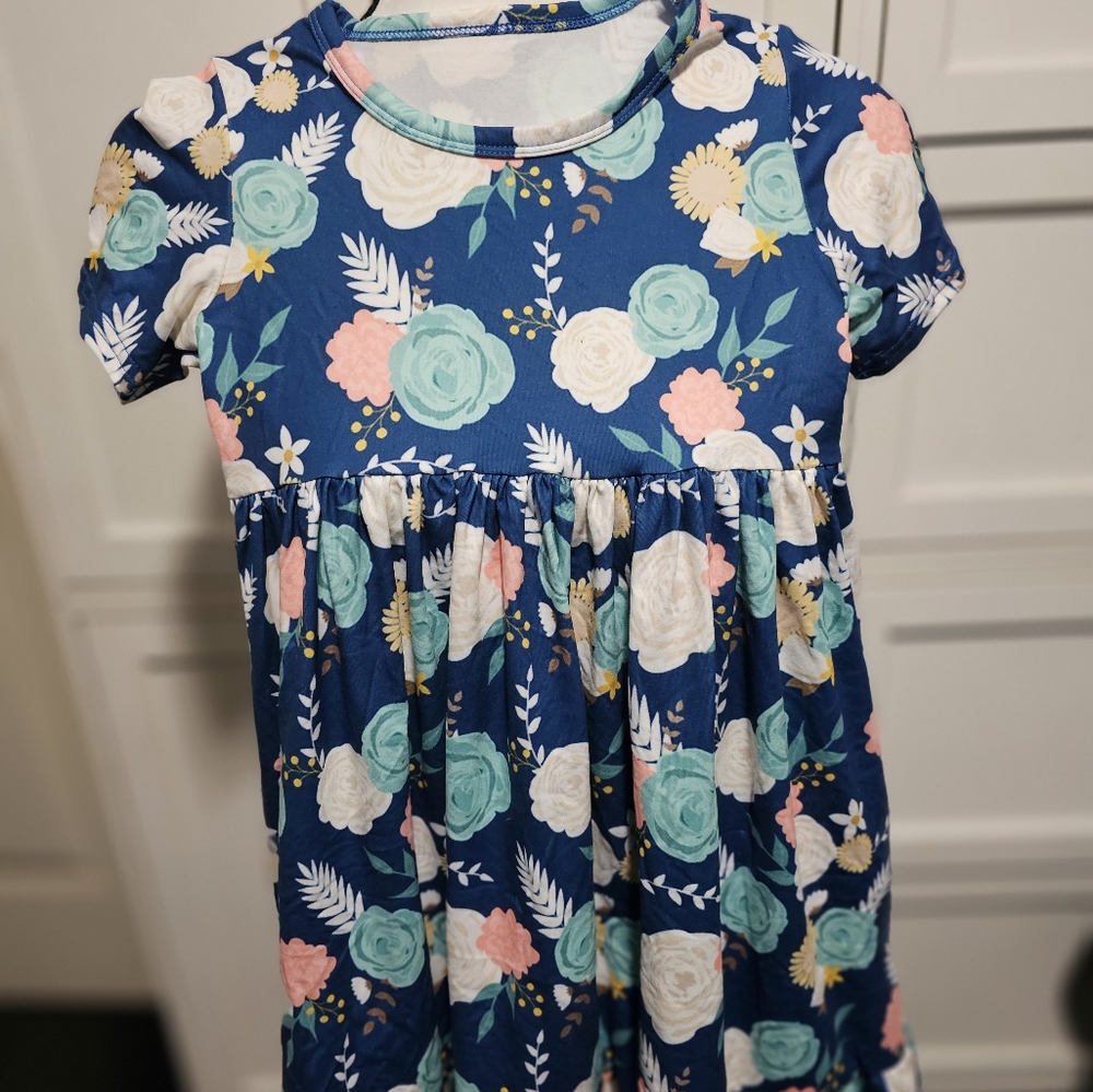 Floral girl's dress